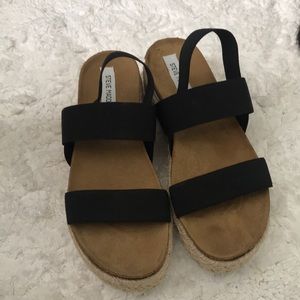 Steve Madden Kimmie black sz 9